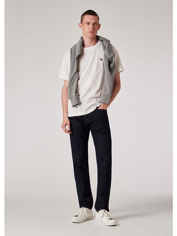 PS By Paul Smith Men's Cotton Zebra Logo T-Shirt - White Image 7