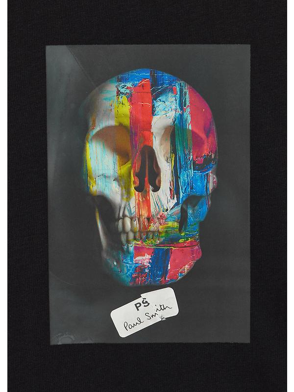 Paul Smith Men's Regular Fit Skull T-Shirt - Black Image 5
