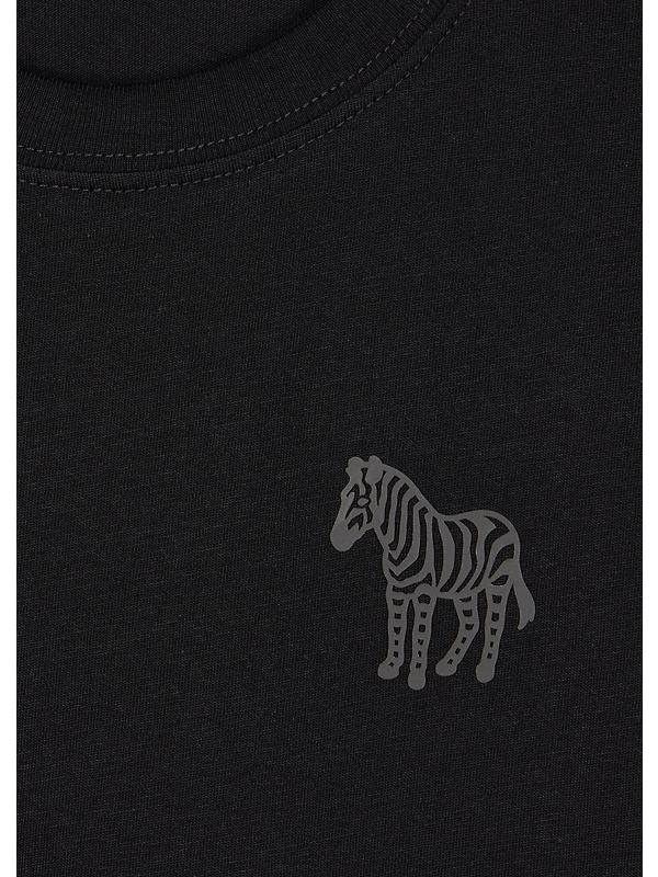 Paul Smith Men's Regular Fit Zebra T-Shirt - Black Image 5