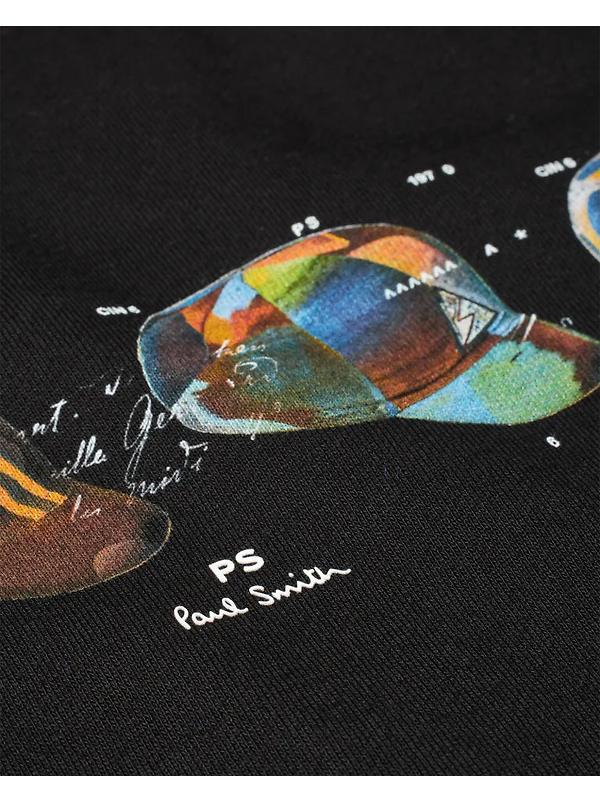 Paul Smith Men's Cycling Caps Sweatshirt - Black Image 7