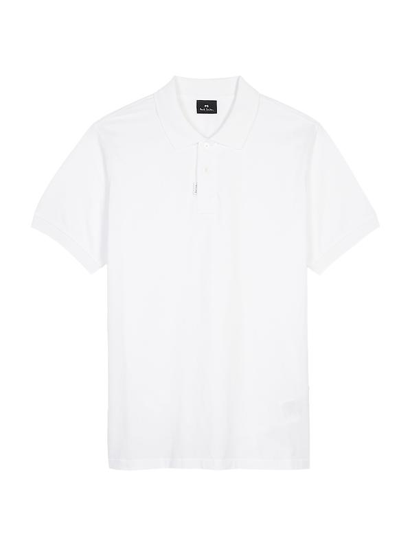 Paul Smith Men's Reg Fit Polo Shirt - White Image 1