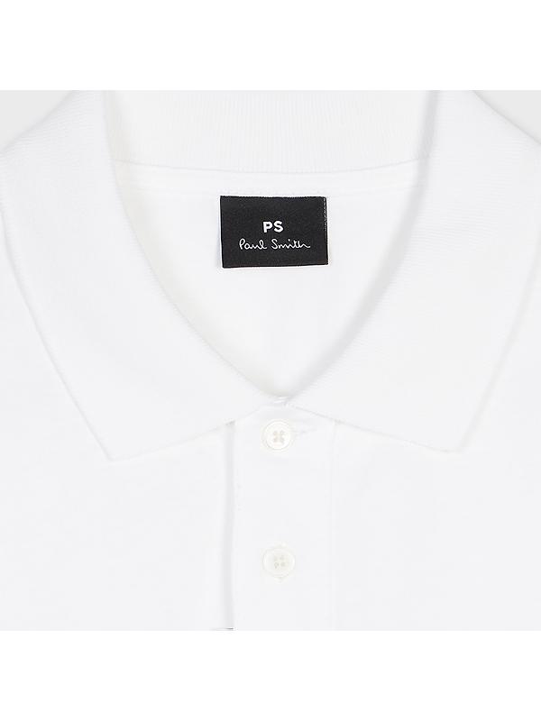 Paul Smith Men's Reg Fit Polo Shirt - White Image 2