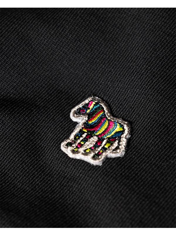 Paul Smith Men's Regular Fit Zebra Half-Zip Sweatshirt - Black Image 9