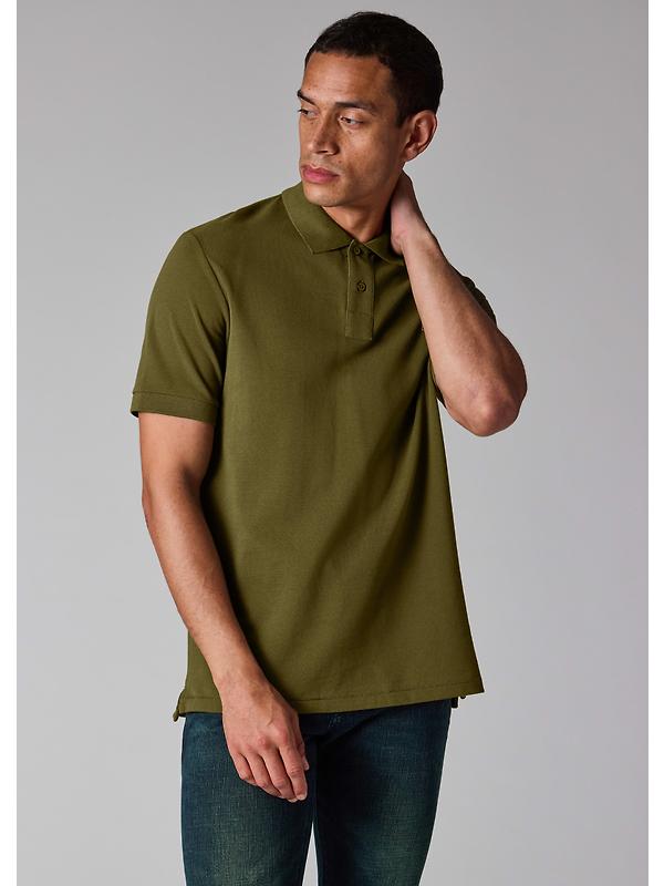 PS By Paul Smith Men's Organic Cotton Zebra Polo Shirt - Khaki Green Image 5