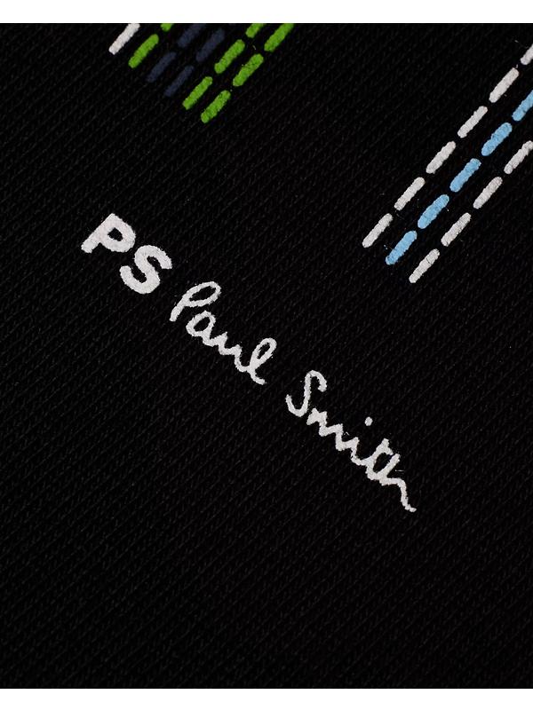 PS By Paul Smith Men's Stitch Stripe Print T-Shirt - Black Image 5