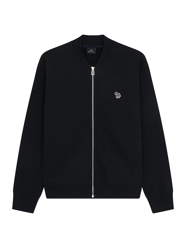 PS By Paul Smith Men's Zebra Logo Cotton Bomber Jacket - Black Image 1