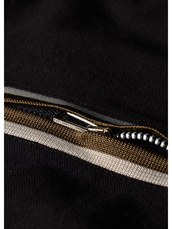 PS By Paul Smith Men's Contrast Tipping Zip Polo Shirt - Black Image 6