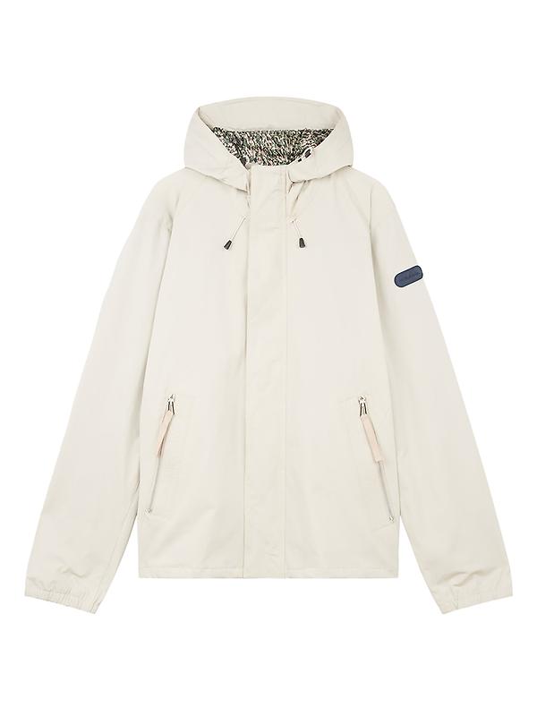 PS By Paul Smith Men's Hooded Jacket - Off White Product Image