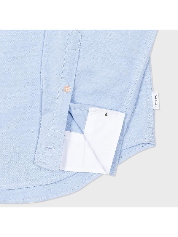 Paul Smith Men's Tailored Fit Buttons Shirt - Blue Image 2
