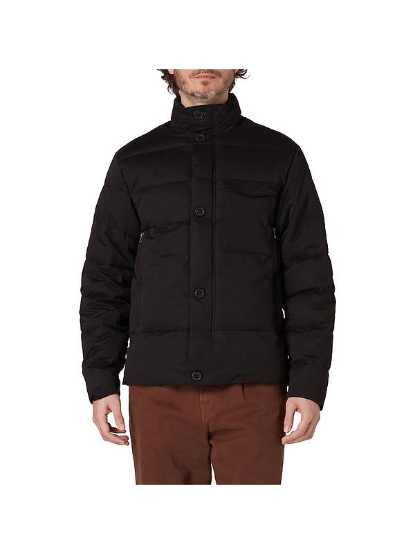 PS By Paul Smith Men's Cropped Fibre Down Puffa - Black Image 1