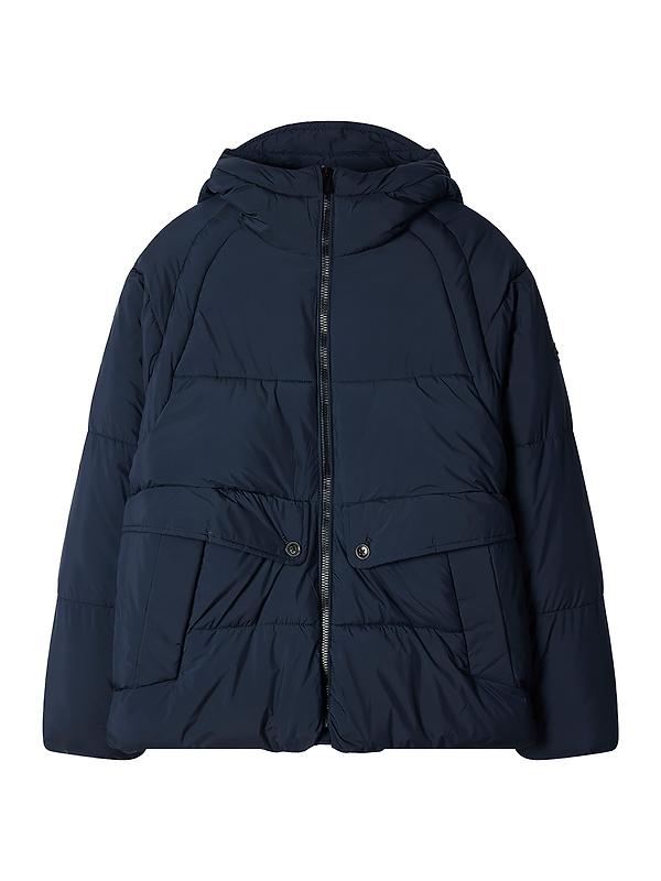 Paul Smith Men's Fibre Down Raglan Puffa Jacket - Dark Navy Image 1