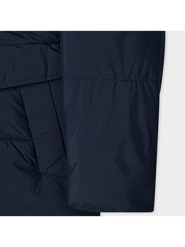 Paul Smith Men's Fibre Down Raglan Puffa Jacket - Dark Navy Image 4