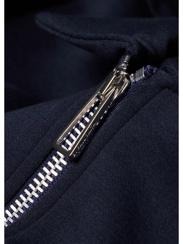 PS By Paul Smith Men's Double-Face Jersey Zip-Front Sweatshirt - Navy Image 5