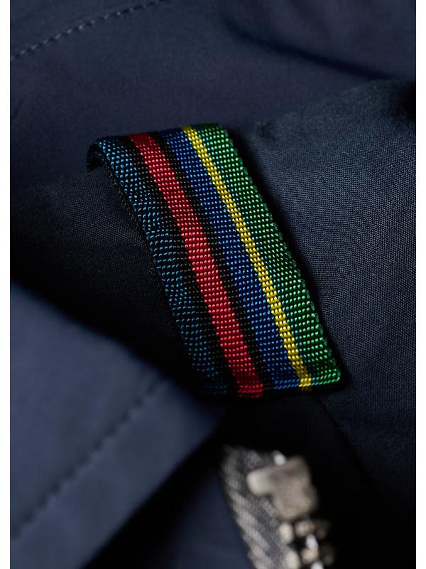 PS By Paul Smith Men's Recycled Polyester Zip Blouson Jacket - Navy Image 8