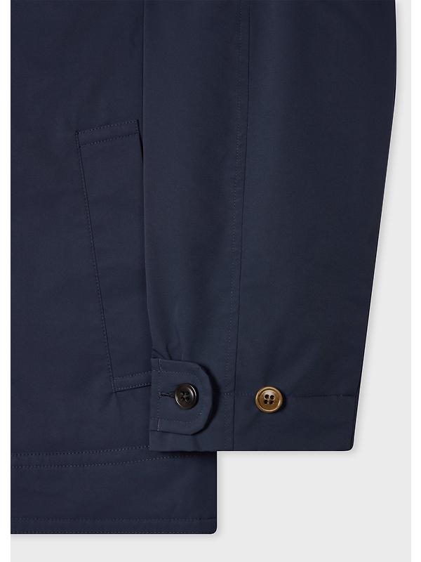 PS By Paul Smith Men's Recycled Polyester Zip Blouson Jacket - Navy Image 3