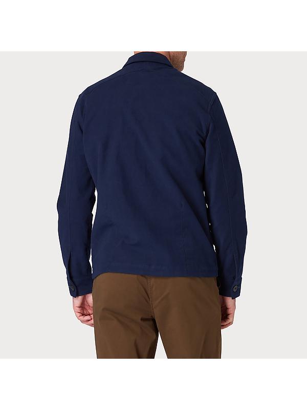 PS By Paul Smith Men's Military Overshirt Jacket - Dark Navy Image 2