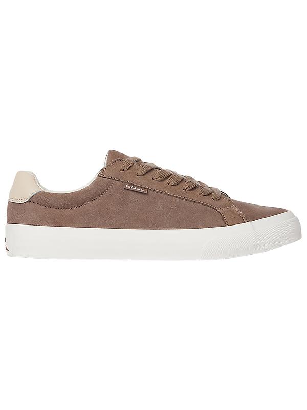 PS By Paul Smith Men's Leather Amos Trainers - Sand Image 1