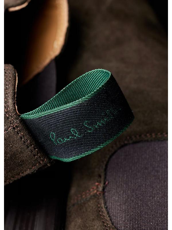 PS By Paul Smith Men's Augustus Chelsea Boots - Dark Brown Suede Image 8