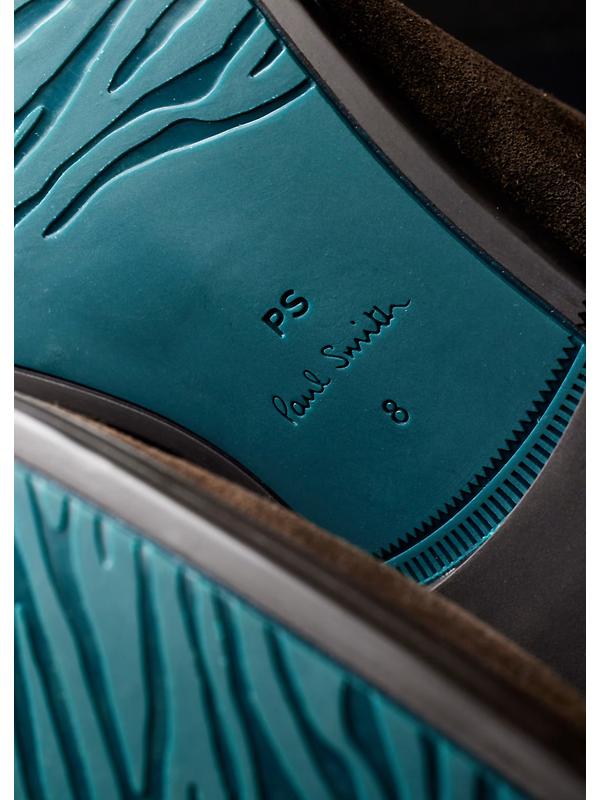 PS By Paul Smith Men's Augustus Chelsea Boots - Dark Brown Suede Image 7