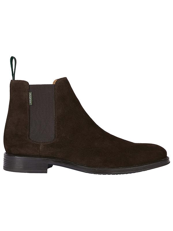 PS By Paul Smith Men's Augustus Chelsea Boots - Dark Brown Suede Image 1