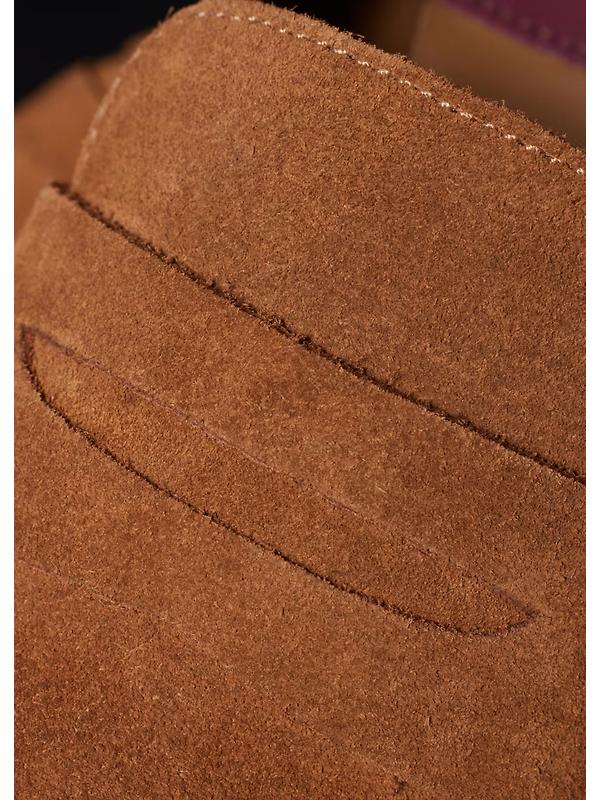 PS By Paul Smith Men's Suede Pierce Loafers - Tan Image 4