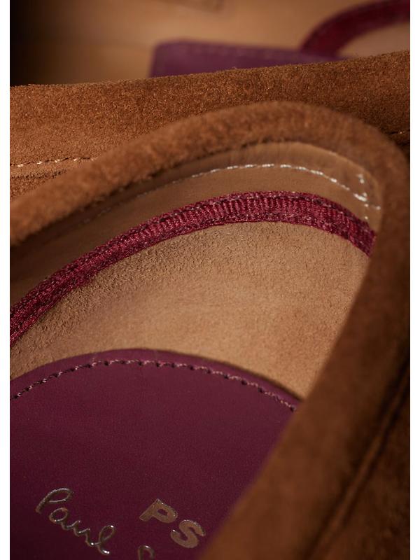 PS By Paul Smith Men's Suede Pierce Loafers - Tan Image 5
