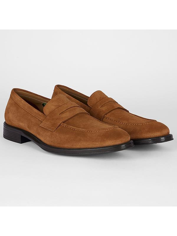 PS By Paul Smith Men's Suede Pierce Loafers - Tan Image 3