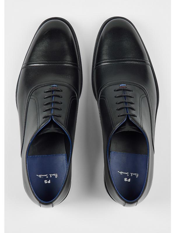 Paul Smith Men's Leather Timothy Shoes - Black Image 5
