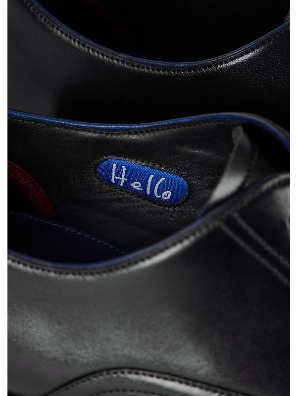 Paul Smith Men's Leather Timothy Shoes - Black Image 7