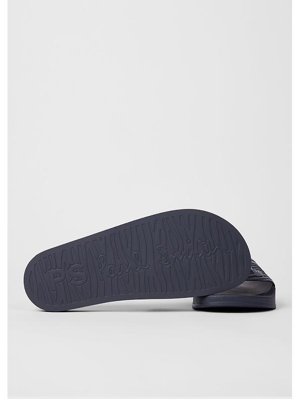 Paul Smith Men's Zebra Zed Slides - Navy Image 2