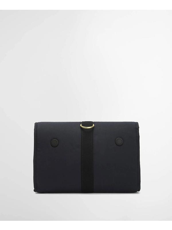 Barbour Men's Transport Hanging Washbag - Navy Image 3