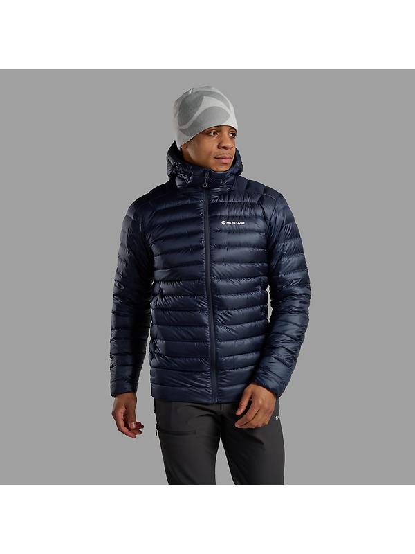 Montane Men's Anti Freeze Hooded Jacket - Eclipse Blue Image 2