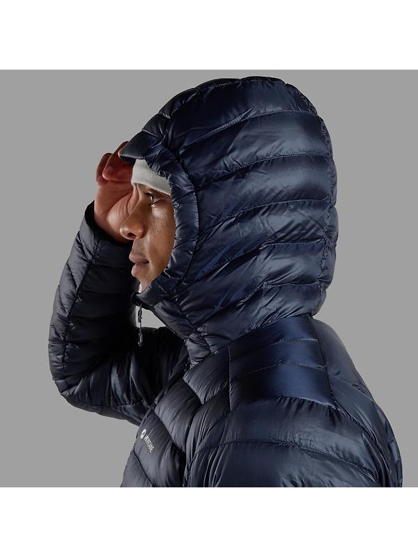Montane Men's Anti Freeze Hooded Jacket - Eclipse Blue Image 6