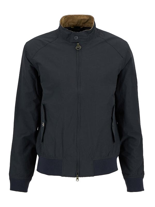 Barbour International Men's Rectifier Harrington Jacket - Navy Image 1