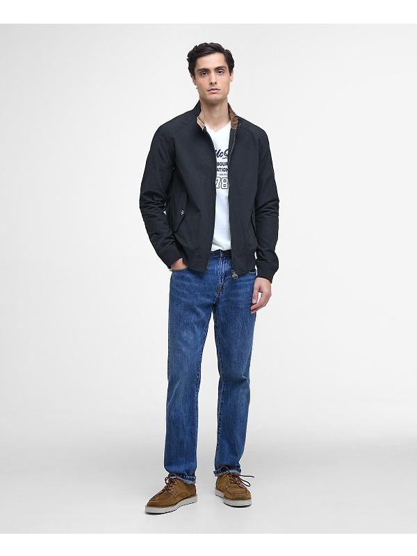 Barbour International Men's Rectifier Harrington Jacket - Navy Image 3
