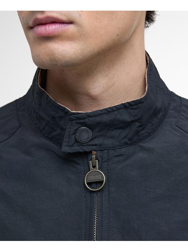 Barbour International Men's Rectifier Harrington Jacket - Navy Image 6