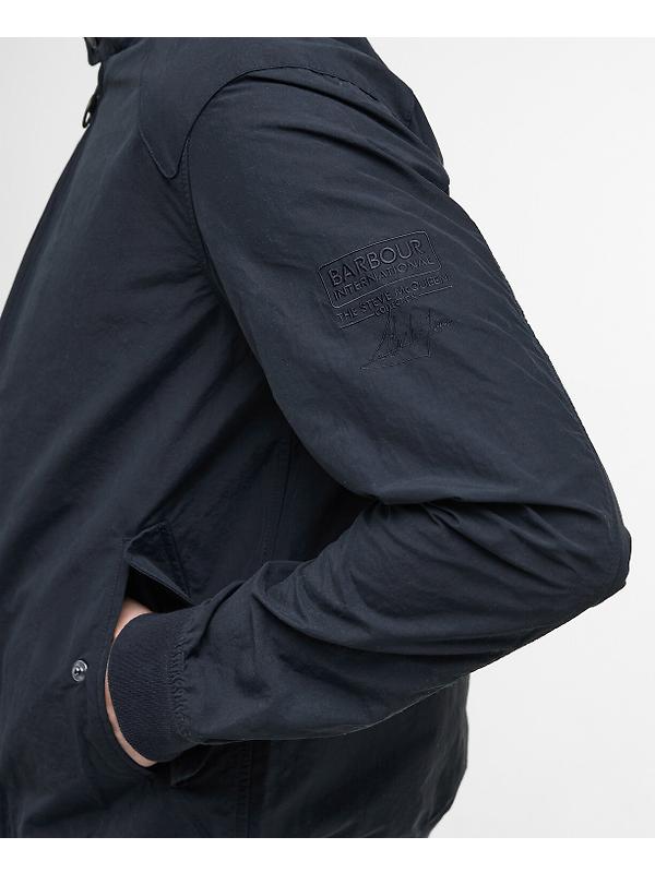 Barbour International Men's Rectifier Harrington Jacket - Navy Image 7