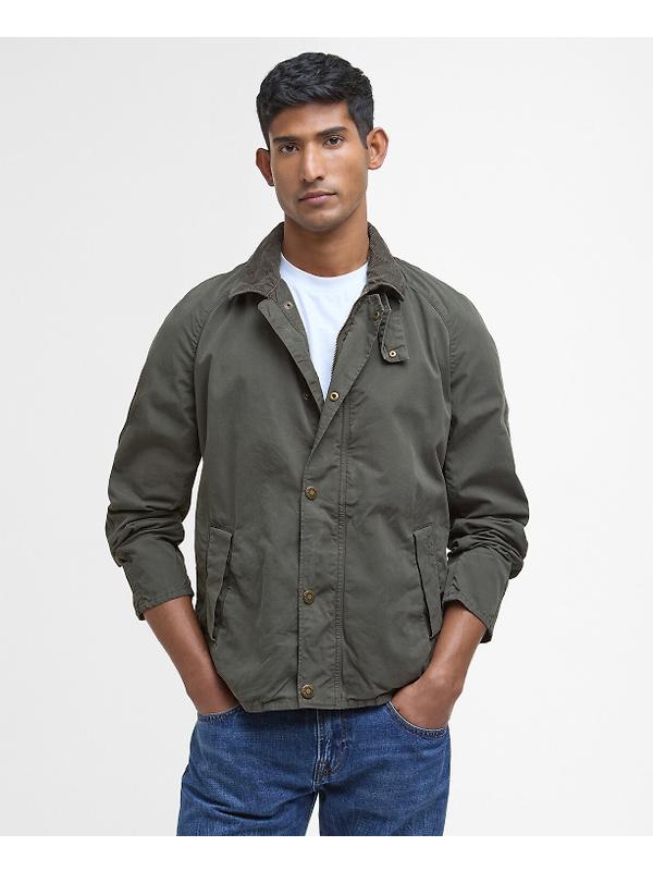 Barbour Men's Tracker Casual Jacket - Olive Image 2
