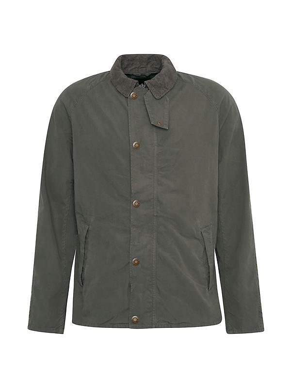 Barbour Men's Tracker Casual Jacket - Olive Image 1