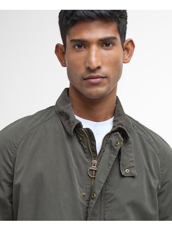 Barbour Men's Tracker Casual Jacket - Olive Image 5