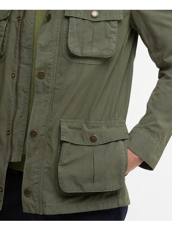 Barbour Men's Corbridge Casual Jacket - Dusty Olive Image 7