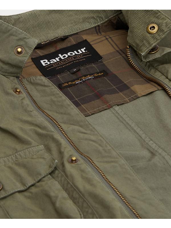 Barbour Men's Corbridge Casual Jacket - Dusty Olive Image 8