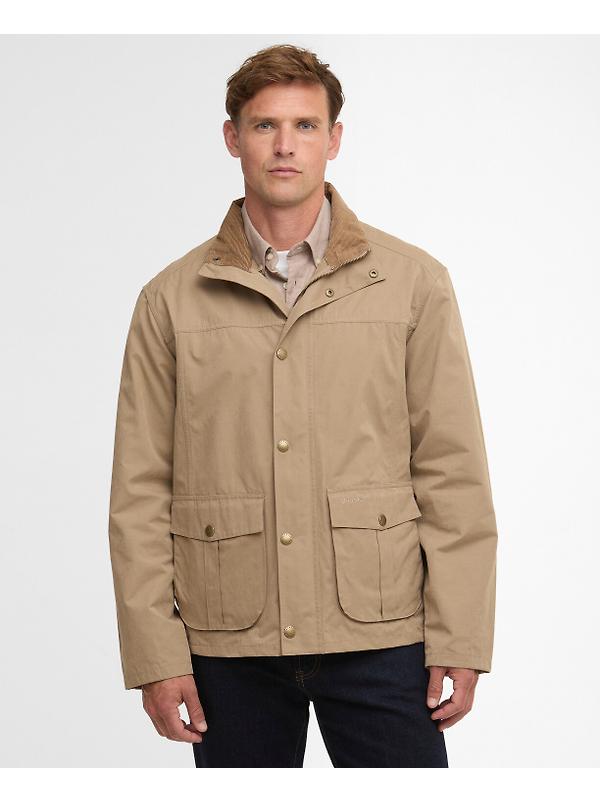 Barbour Men's Sander Casual Jacket - Military Brown Image 2