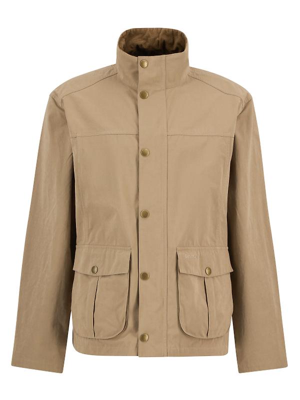 Barbour Men's Sander Casual Jacket - Military Brown Image 1