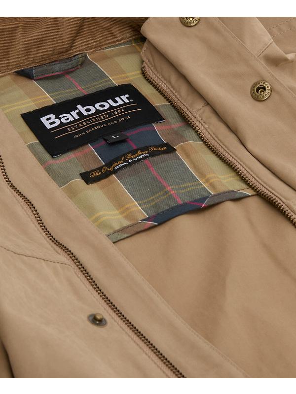 Barbour Men's Sander Casual Jacket - Military Brown Image 8
