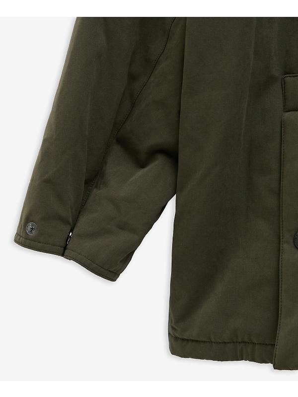 Barbour Men's Oversized Bedale Padded Casual Jacket - Olive Image 12