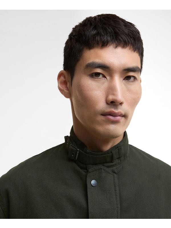 Barbour International Men's Washed Casual A7 Jacket - Sage Image 5