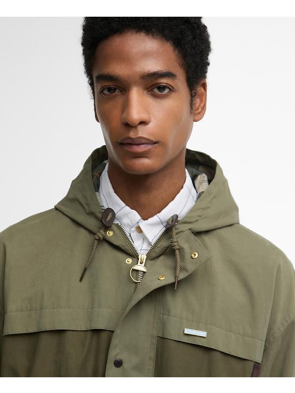 Barbour Men's Icons Durham Casual Jacket - Fern Image 5