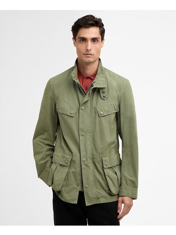 Barbour International Men's Garment Dyed Duke Casual Jacket - Burnt Olive Image 2