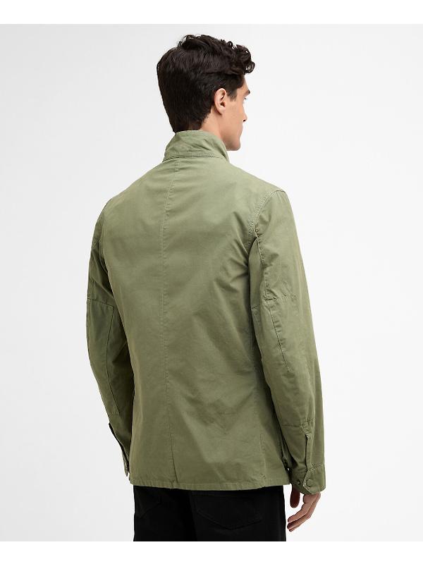 Barbour International Men's Garment Dyed Duke Casual Jacket - Burnt Olive Image 4